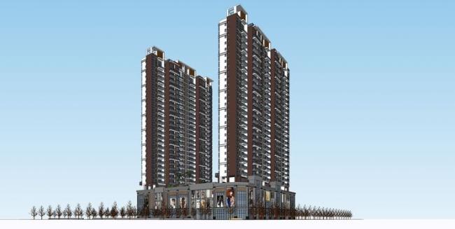 SketchUp Residential Models: Modern High-Rise Commercial and Residential Buildings & Communities