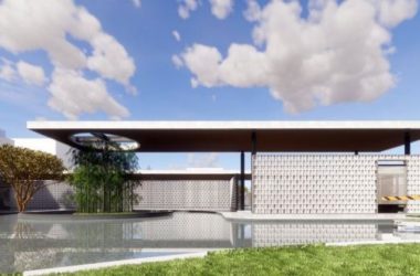 SketchUp Business Model: Modern Sales Office Design for Commercial Buildings-BIM WORLD