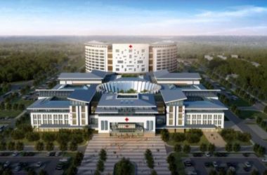 Modern Multi-Story Hybrid Hospital Model in SketchUp-BIM WORLD