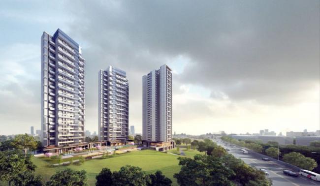 Modern High-Rise Residential Building Models in SketchUp