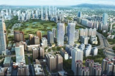SketchUp Model: Modern High-Rise Commercial and Office Complex-BIM WORLD