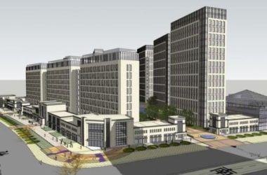 Modern High-Rise Residential Building with Ground Floor Commercial Space | SketchUp Model-BIM WORLD