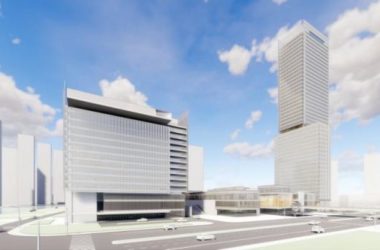 SketchUp Complex Model: Modern High-Rise Commercial Building-BIM WORLD