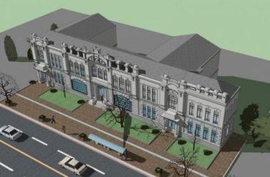 European Classical Multi-Story Kindergarten and Primary School Model in SketchUp-BIM WORLD