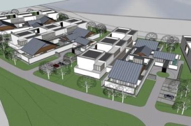 SketchUp Multi-Story Chinese-Style Residential Courtyard Model-BIM WORLD