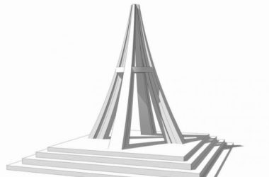 Material Components for Meihekou City Railway Station Sculpture in SketchUp-BIM WORLD