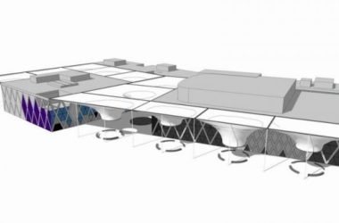 SketchUp Cultural Model: Modern Multi-Story Art Exhibition Center-BIM WORLD