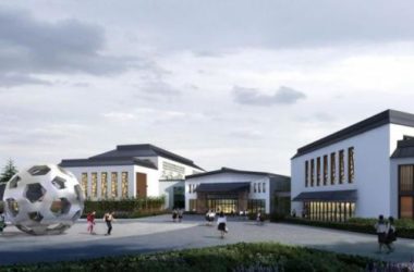 SketchUp Residential Model: Multi-Story Dormitory with Traditional Chinese Architecture-BIM WORLD
