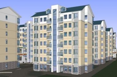Modern Multi-Story Residential Building with Ground-Floor Commercial Space | SketchUp Model-BIM WORLD
