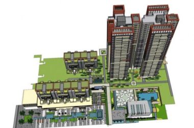 SketchUp Models for Modern High-Rise Residential Communities and Buildings-BIM WORLD