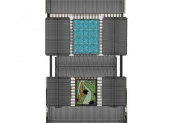 SketchUp Residential Design: Multi-Story Chinese-Style Courtyard Home-BIM WORLD