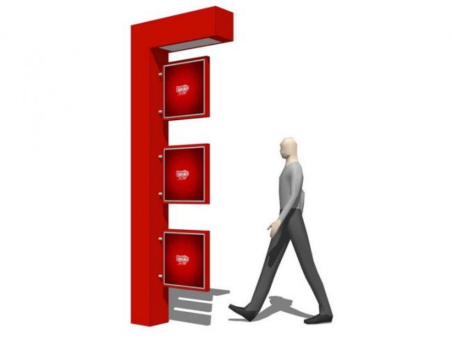 SketchUp Material Models for Signage and Wayfinding Systems