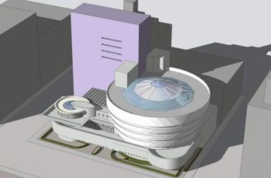 SketchUp Cultural Model: Multi-Story Exhibition Hall Inspired by Wright’s Guggenheim Museum in Modern Architectural Style-BIM WORLD