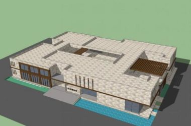 SketchUp Model of a Modern Multi-Story Cultural Exhibition Hall and Museum-BIM WORLD