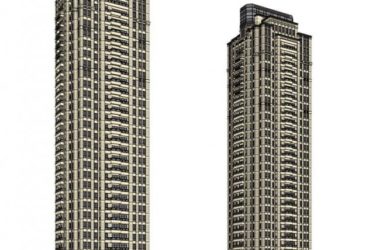 SketchUp Residential Models: European Classical High-Rise Buildings and Clubhouses-BIM WORLD