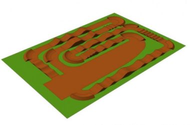 Racing Slide Material Model in SketchUp-BIM WORLD