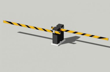 SketchUp Material Model: Entrance Brake Design-BIM WORLD