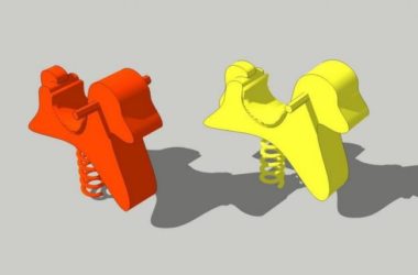 SketchUp Materials for Children's Playgrounds, Amusement Rides, Spring Chairs, and Landscape Elements-BIM WORLD