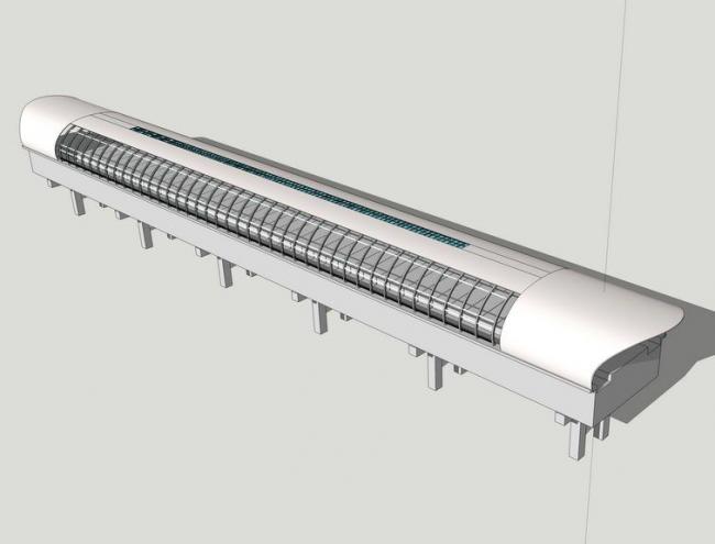 SketchUp Materials and Models: Subway Tracks, Bridges, and Components