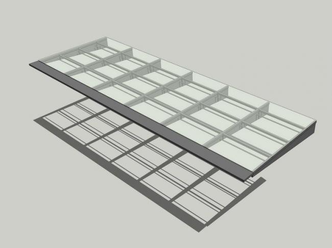 SketchUp Materials: Glass Canopies and Landscape Components