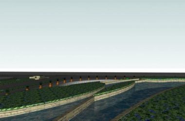 Modern Landscape Design Model | Linshui Road in SketchUp-BIM WORLD
