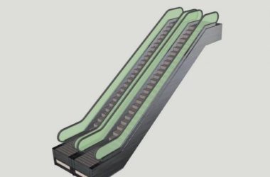 SketchUp Material Models: Escalator Components Guide-BIM WORLD