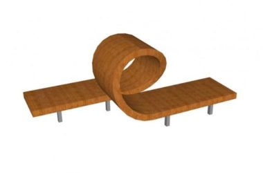 SketchUp Materials for Outdoor Park and Public Seating | Landscape Components-BIM WORLD