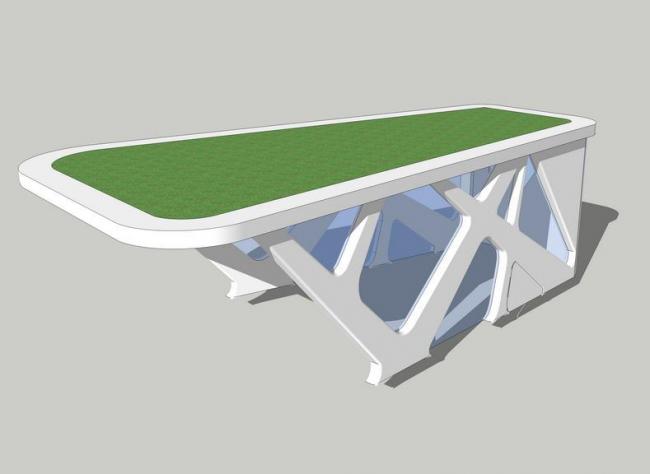 SketchUp Material Models: Subway and Underground Passage Entrance Components