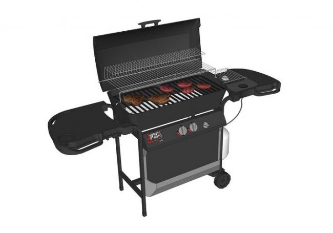SketchUp Material Model: Barbecue Grill Landscape Component