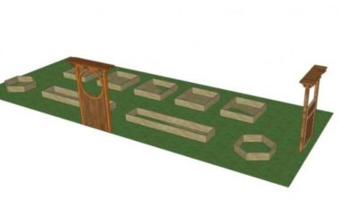 SketchUp Material Models: Vegetable Pools, Fields, and Landscape Components-BIM WORLD