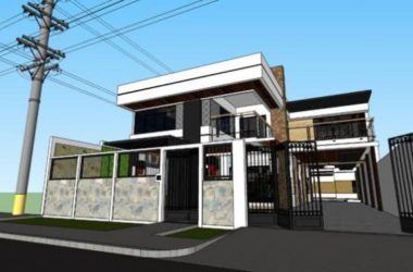 Modern Multi-Story Residential Architecture | SketchUp Model-BIM WORLD