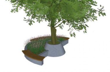 SketchUp Materials for Tree, Pool, and Seating Chair Landscape Components-BIM WORLD