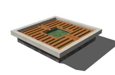 SketchUp Material Model: Tree, Pool, Seating Chair, and Landscape Components-BIM WORLD