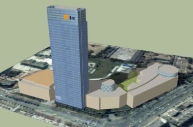 Chengdu CR Wanda Plaza: Modern Multi-Story Mixed-Use High-Rise with Commercial Ground Floor in SketchUp-BIM WORLD