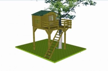 SketchUp Landscape Models: Modern Houses, Wooden Treehouses, and Outdoor Designs-BIM WORLD