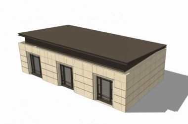 Sketchu Industrial Building: Multi-Story Distribution and Waste Station in Modern Asian Style-BIM WORLD