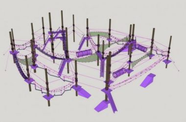 SketchUp Material Models: Landscape Components for Children's Amusement Parks-BIM WORLD