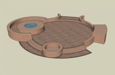SketchUp Material Model: Tree, Pool, Seating Chair, and Landscape Components-BIM WORLD
