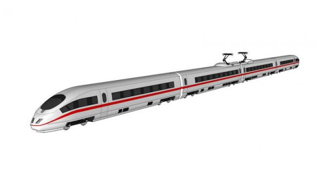 Harmony High-Speed Railway Material Component in SketchUp