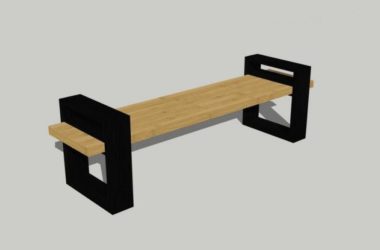 SketchUp Material Models: Outdoor Benches, Public Seating, Park Chairs, and Landscape Components-BIM WORLD