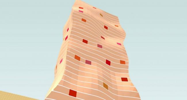 SketchUp Material Model: Climbing Wall Landscape Components