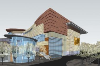 SketchUp Business Model: Modern Multi-Story Commercial Street Design-BIM WORLD