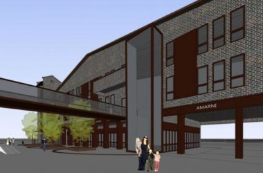 SketchUp Business Model: Multi-Story Commercial Street with Chinese Architectural Style-BIM WORLD