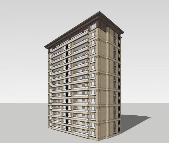 Modern Multi-Story Asian Residence | SketchUp Residential Architecture Model