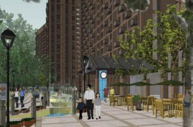 SketchUp Residential Models: Modern High-Rise Apartments and Ground-Floor Commercial Spaces-BIM WORLD