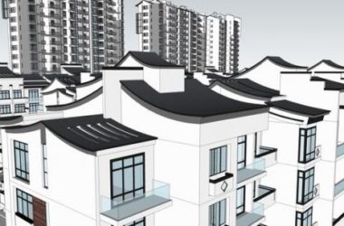 SketchUp Residential Models: High-Rise Buildings and Modern Chinese-Style Homes-BIM WORLD