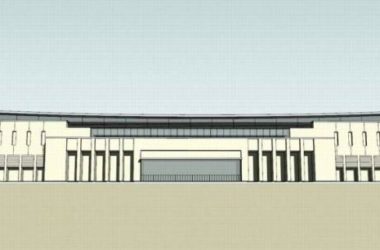 SketchUp Design: Multi-Story High-Speed Railway Station and Bridge in Modern Style-BIM WORLD