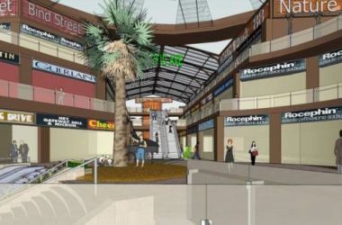Modern Multi-Story Commercial Street SketchUp Material Model-BIM WORLD