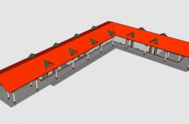European-Style Landscape Gallery Featuring SketchUp Material Models and Components-BIM WORLD