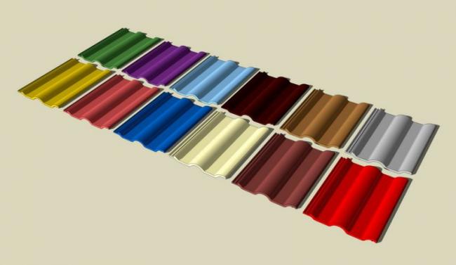 SketchUp Material Library: Diverse Colored Tiles and Material Components